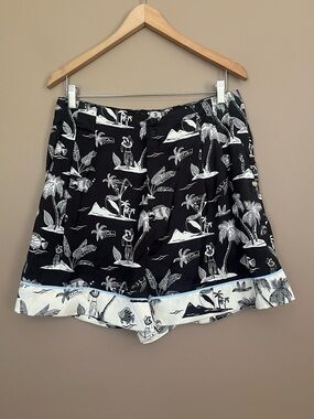 {Scotch & Soda} Les Tropiques Tropical Print Aloha Shorts - Womens Large